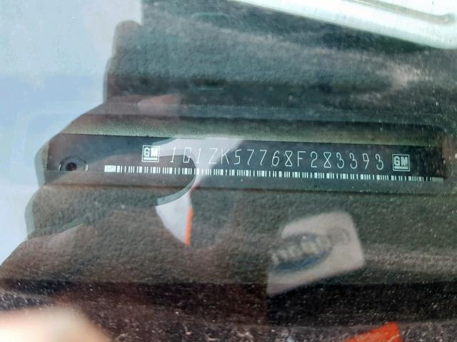 1G1ZK57768F283393 - 2008 CHEVROLET MALIBU LTZ 棕色 照片 10