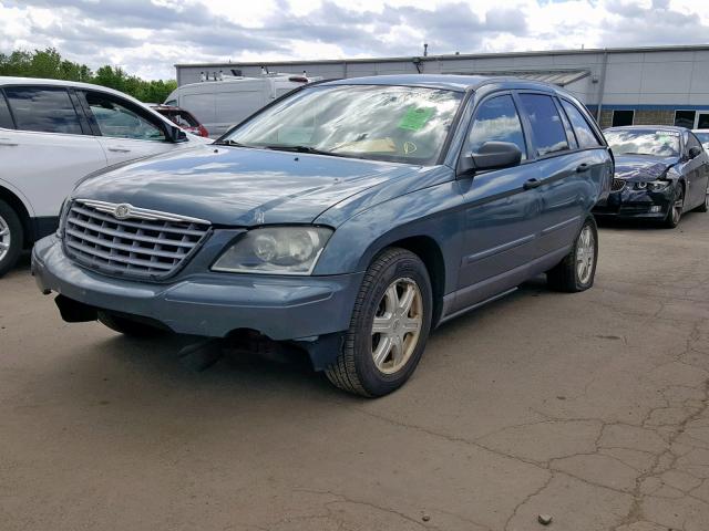 2C4GF48465R272674 - 2005 CHRYSLER PACIFICA BLUE photo 2