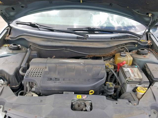 2C4GF48465R272674 - 2005 CHRYSLER PACIFICA BLUE photo 7