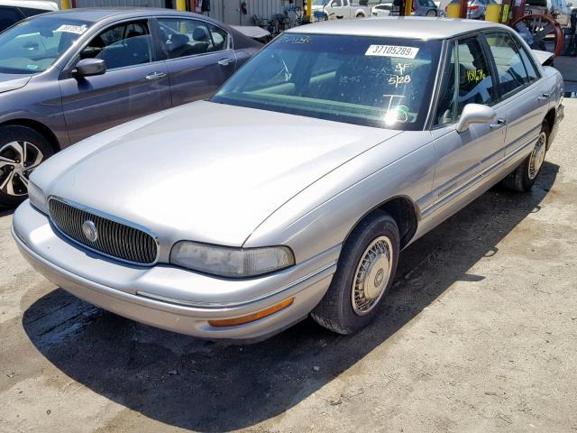 1G4HR52K8VH545727 - 1997 BUICK LESABRE LI GRAY photo 2