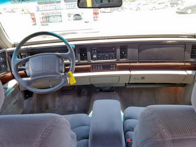 1G4HR52K8VH545727 - 1997 BUICK LESABRE LI GRAY photo 9