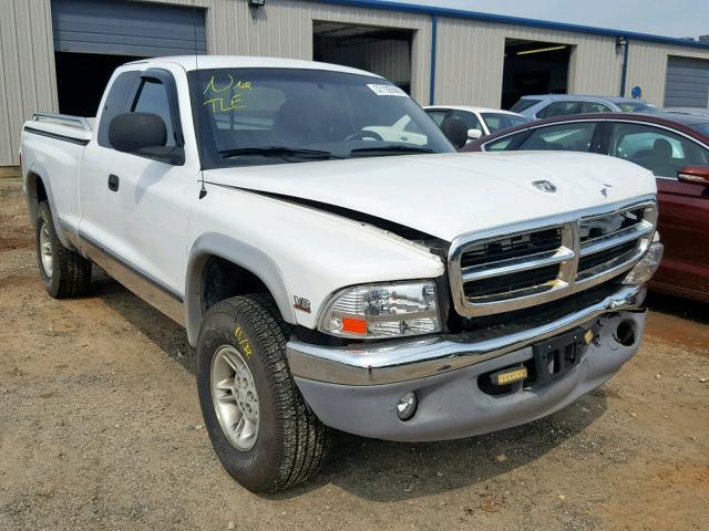 1B7GG22Y3WS687724 - 1998 DODGE DAKOTA WHITE photo 1