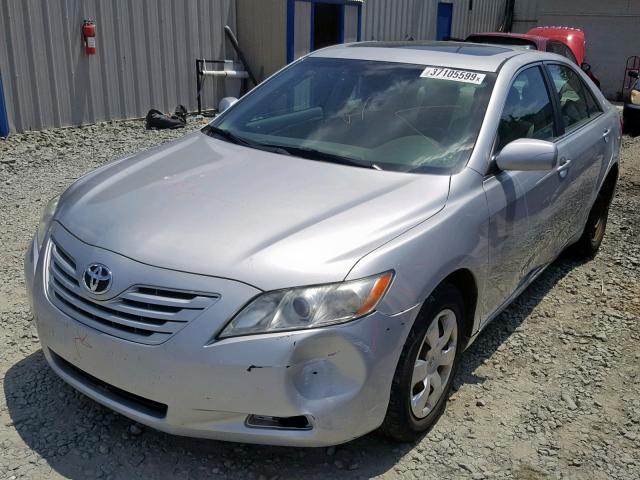 4T1BK46K57U033688 - 2007 TOYOTA CAMRY NEW SILVER photo 2