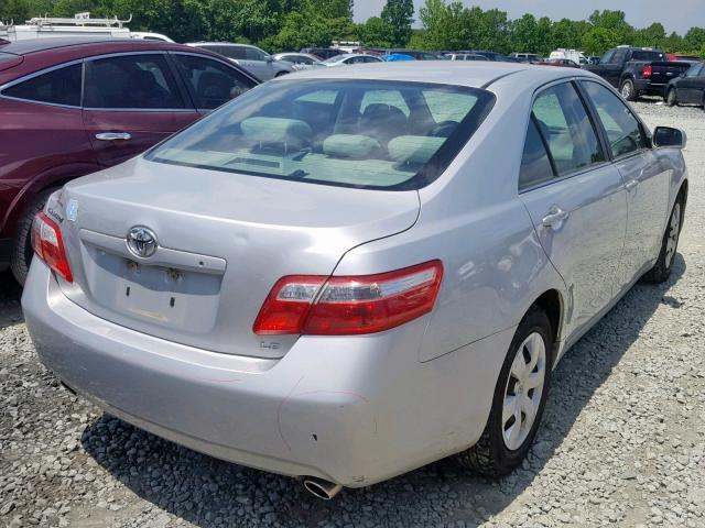 4T1BK46K57U033688 - 2007 TOYOTA CAMRY NEW SILVER photo 4