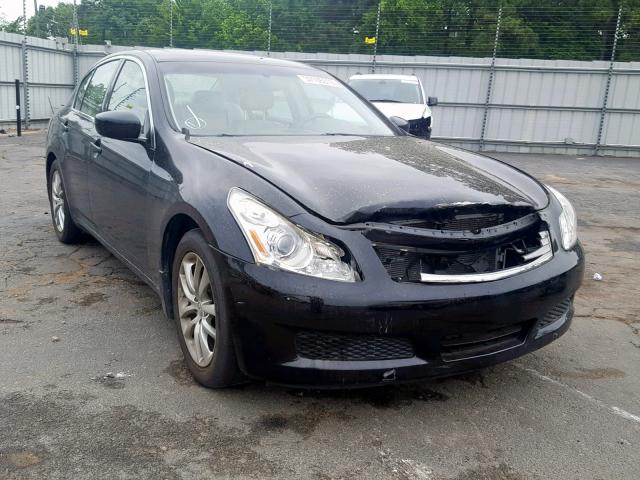 JNKCV61E79M011593 - 2009 INFINITI G37 BASE BLACK photo 1