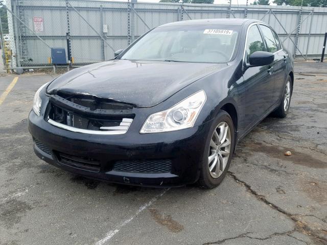 JNKCV61E79M011593 - 2009 INFINITI G37 BASE BLACK photo 2