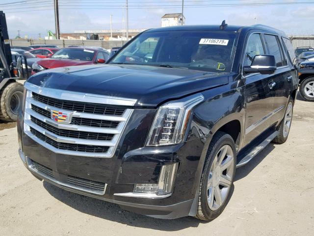 1GYS4BKJ5JR362329 - 2018 CADILLAC ESCALADE L BLACK photo 2