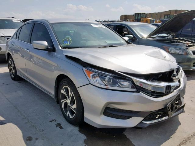 1HGCR2F31HA260446 - 2017 HONDA ACCORD LX GRAY photo 1