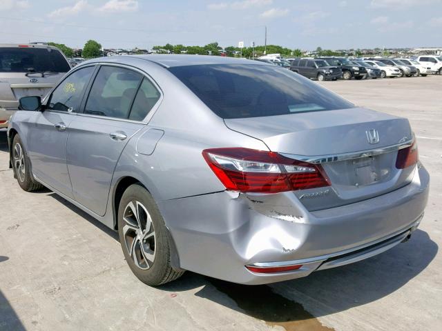 1HGCR2F31HA260446 - 2017 HONDA ACCORD LX GRAY photo 3