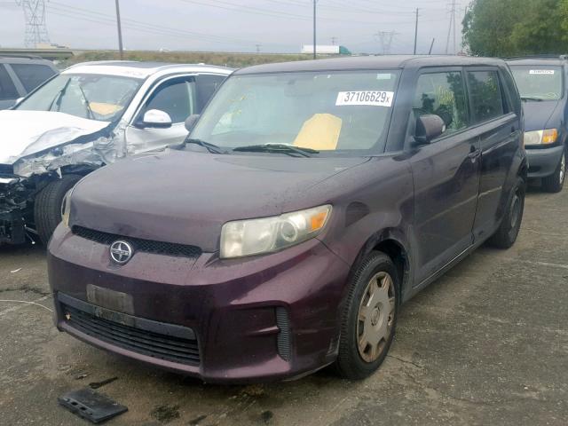 JTLZE4FE6B1119918 - 2011 TOYOTA SCION XB 栗色 照片 2