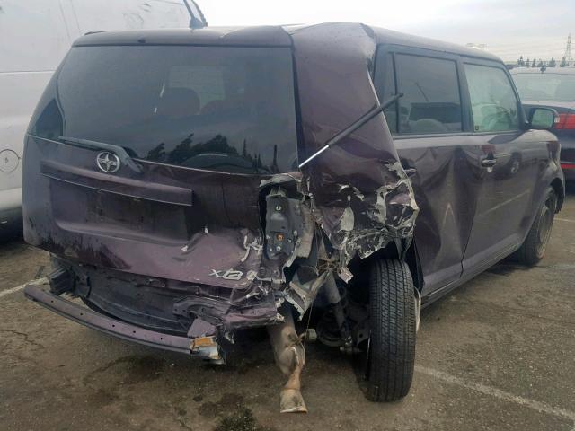 JTLZE4FE6B1119918 - 2011 TOYOTA SCION XB 栗色 照片 4