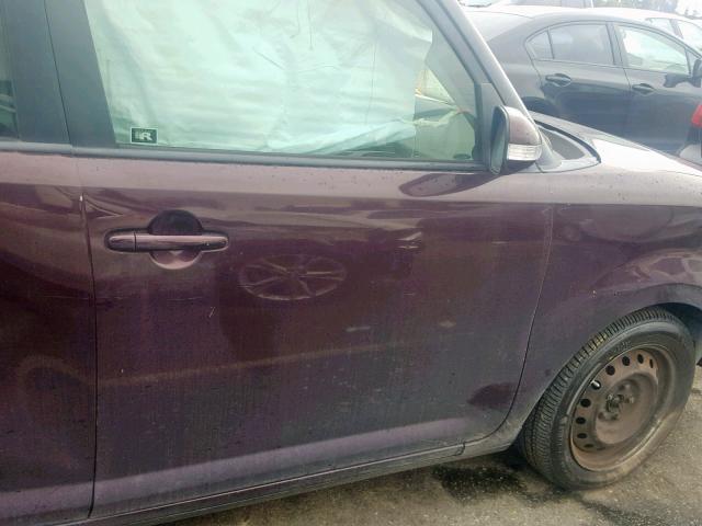 JTLZE4FE6B1119918 - 2011 TOYOTA SCION XB 栗色 照片 5