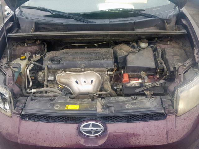 JTLZE4FE6B1119918 - 2011 TOYOTA SCION XB 栗色 照片 7