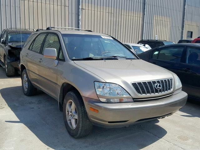 JTJHF10U310206597 - 2001 LEXUS RX 300 BEIGE photo 1