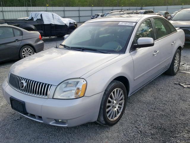 1MEFM43155G606904 - 2005 MERCURY MONTEGO PR ვერცხლისფერი ფოტო 2