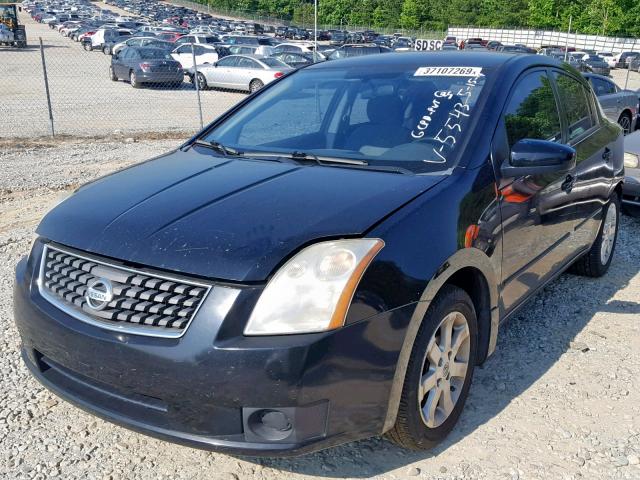 3N1AB61E37L685543 - 2007 NISSAN SENTRA 2.0 BLACK photo 2