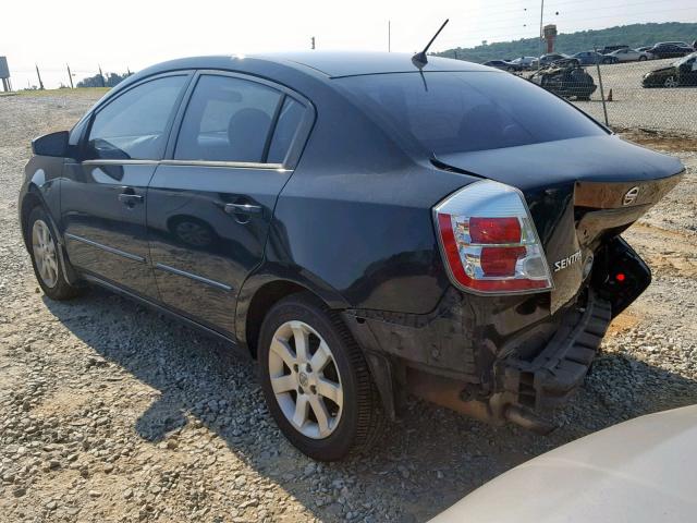 3N1AB61E37L685543 - 2007 NISSAN SENTRA 2.0 BLACK photo 3