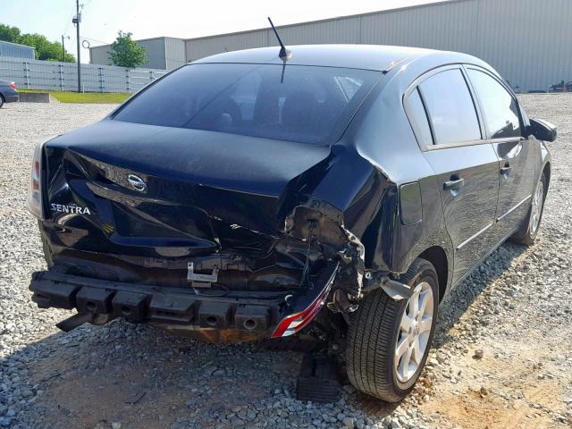 3N1AB61E37L685543 - 2007 NISSAN SENTRA 2.0 BLACK photo 4