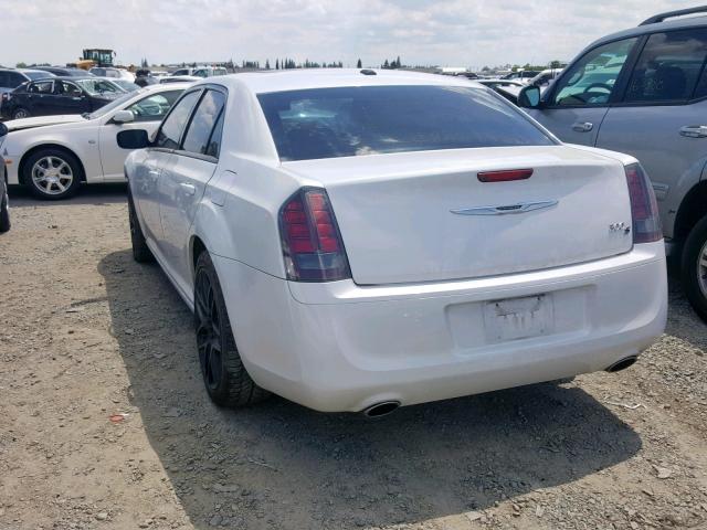 2C3CCABG3EH383153 - 2014 CHRYSLER 300 S WHITE photo 3