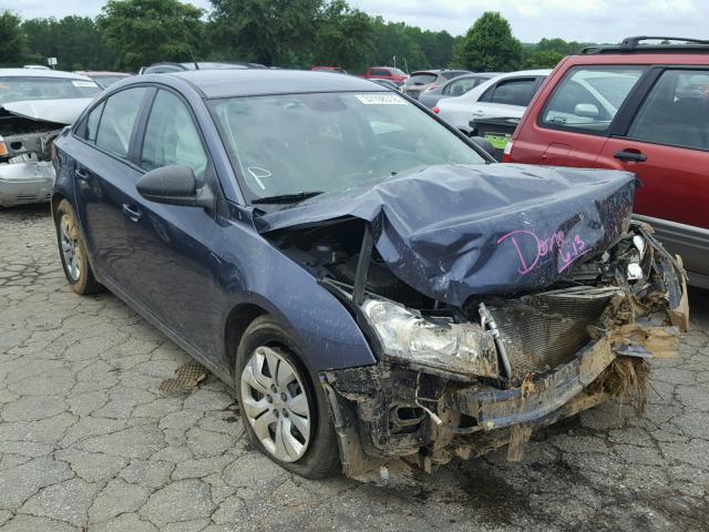 1G1PA5SH0D7258424 - 2013 CHEVROLET CRUZE LS BLUE photo 1