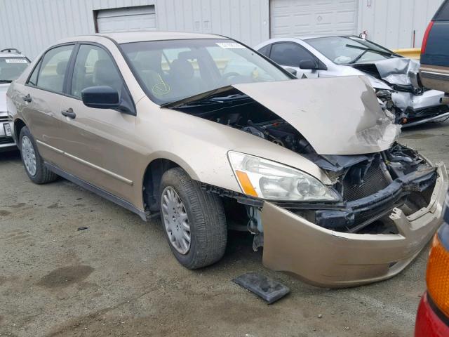 JHMCM561X3C065888 - 2003 HONDA ACCORD DX BEIGE photo 1