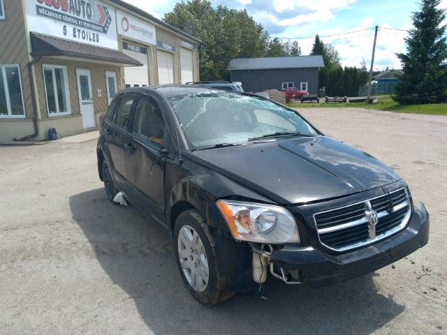 1B3HB48B48D657190 - 2008 DODGE CALIBER SX BLACK photo 1