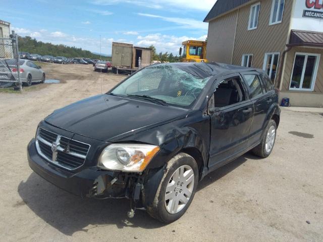 1B3HB48B48D657190 - 2008 DODGE CALIBER SX BLACK photo 2