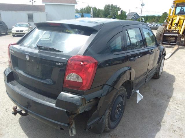 1B3HB48B48D657190 - 2008 DODGE CALIBER SX BLACK photo 4