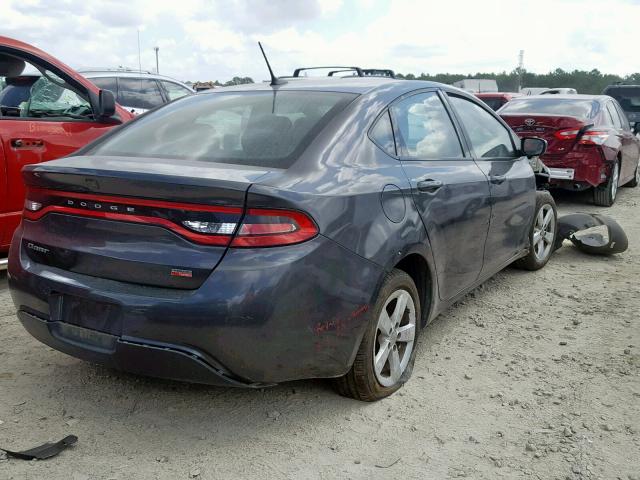 1C3CDFBH7FD199481 - 2015 DODGE DART SXT GRAY photo 4