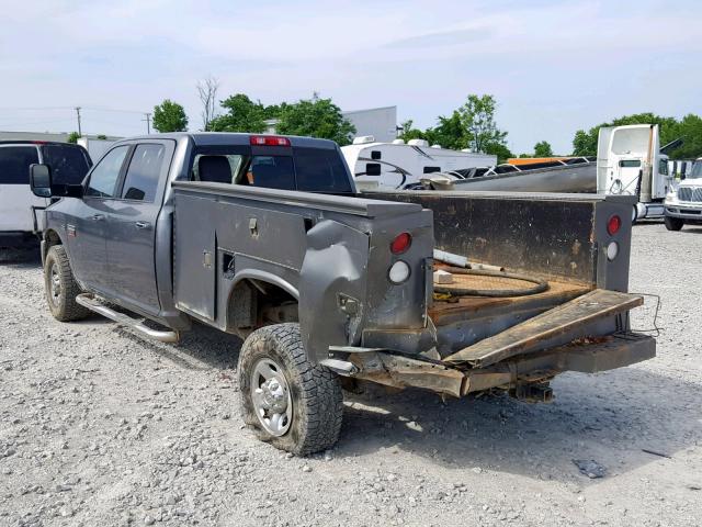 3C6TD5JT3CG158170 - 2012 DODGE RAM 2500 S GRAY photo 3