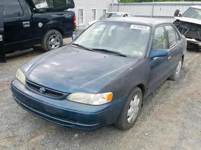 2T1BR12E6XC112976 - 1999 TOYOTA COROLLA VE GREEN photo 2