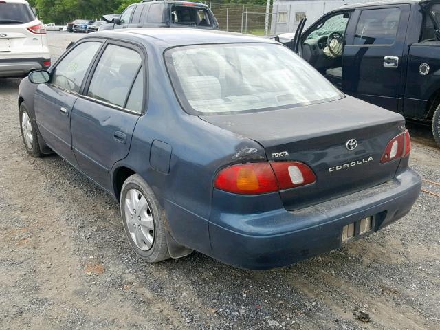 2T1BR12E6XC112976 - 1999 TOYOTA COROLLA VE GREEN photo 3