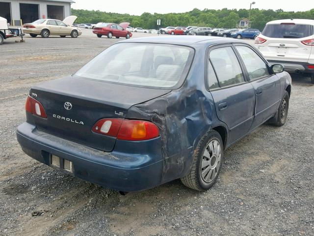 2T1BR12E6XC112976 - 1999 TOYOTA COROLLA VE GREEN photo 4