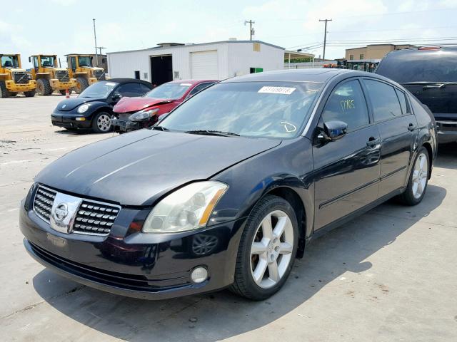 1N4BA41E75C864613 - 2005 NISSAN MAXIMA SE BLACK photo 2