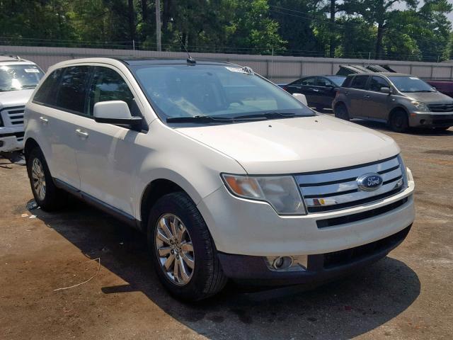 2FMDK38C58BA24862 - 2008 FORD EDGE SEL WHITE photo 1