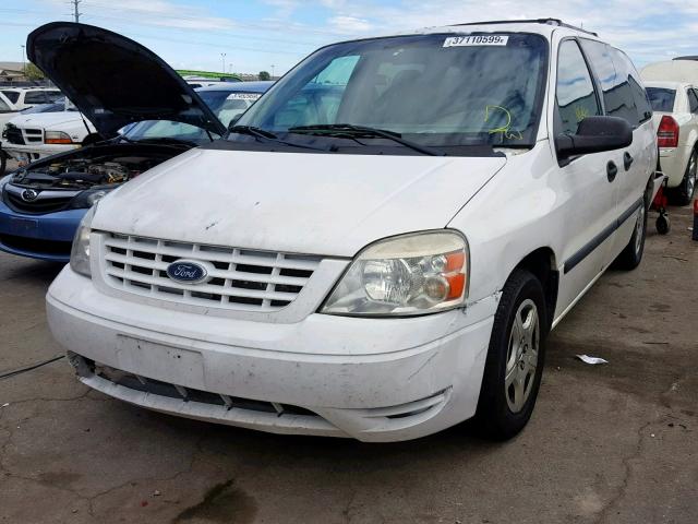 2FMZA51604BA62485 - 2004 FORD FREESTAR S WHITE photo 2