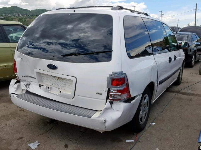 2FMZA51604BA62485 - 2004 FORD FREESTAR S WHITE photo 4