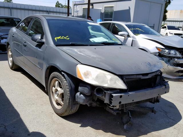 1G2ZF58B974240633 - 2007 PONTIAC G6 VALUE L GRAY photo 1