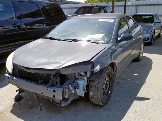 1G2ZF58B974240633 - 2007 PONTIAC G6 VALUE L GRAY photo 2