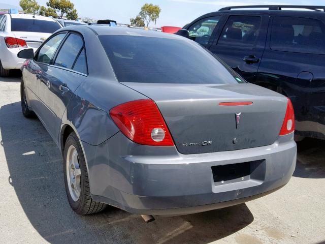 1G2ZF58B974240633 - 2007 PONTIAC G6 VALUE L GRAY photo 3