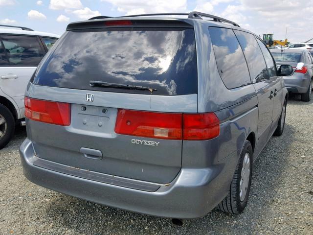 2HKRL18521H521729 - 2001 HONDA ODYSSEY LX GREEN photo 4