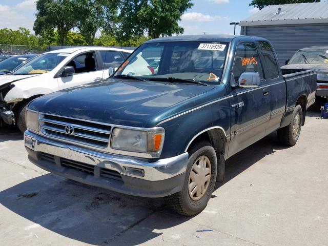 JT4VD12F5S0011581 - 1995 TOYOTA T100 XTRAC GREEN photo 2