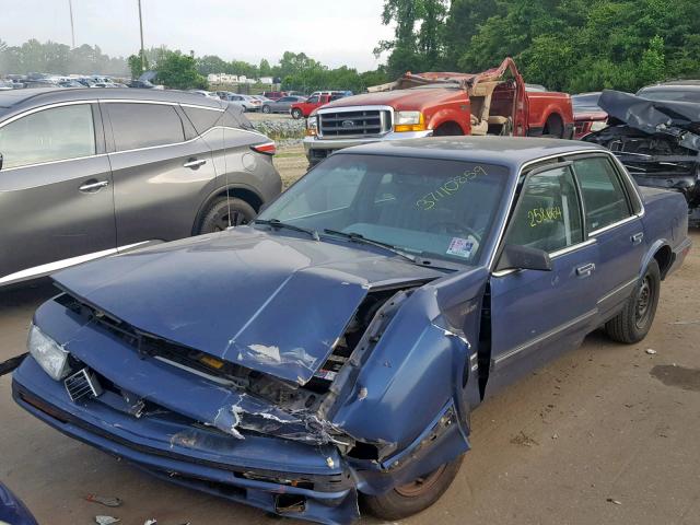 1G3AG55M7R6338739 - 1994 OLDSMOBILE CUTLASS CI Mavi foto 2