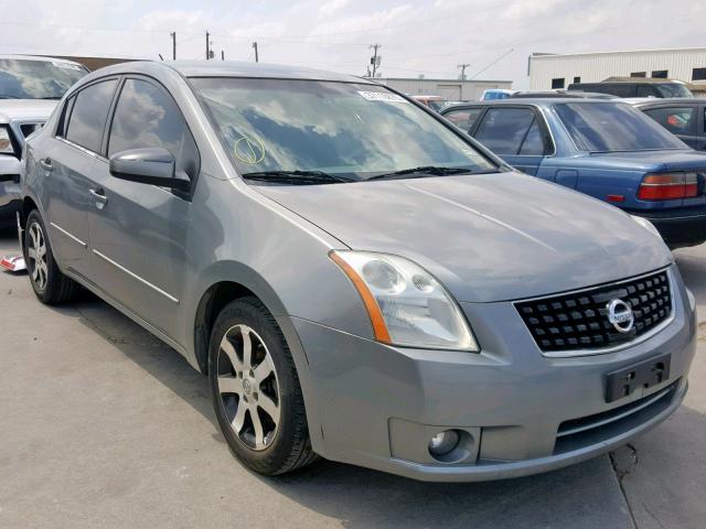 3N1AB61E98L625591 - 2008 NISSAN SENTRA 2.0 GRAY photo 1