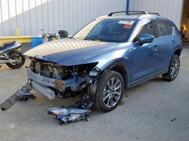 JM3KFBEY5K0521601 - 2019 MAZDA CX-5 SIGNA BLUE photo 2