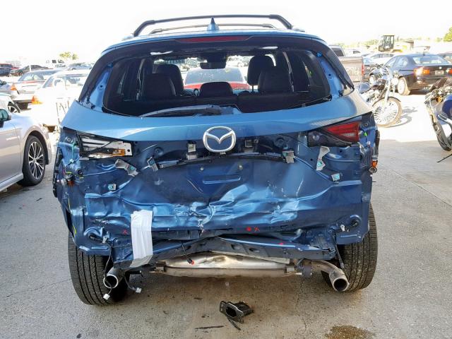 JM3KFBEY5K0521601 - 2019 MAZDA CX-5 SIGNA BLUE photo 9