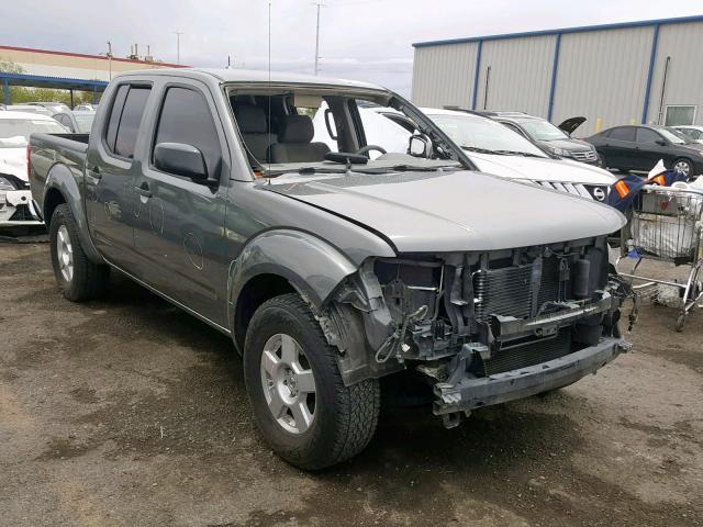 1N6AD07U16C435986 - 2006 NISSAN FRONTIER C GRAY photo 1