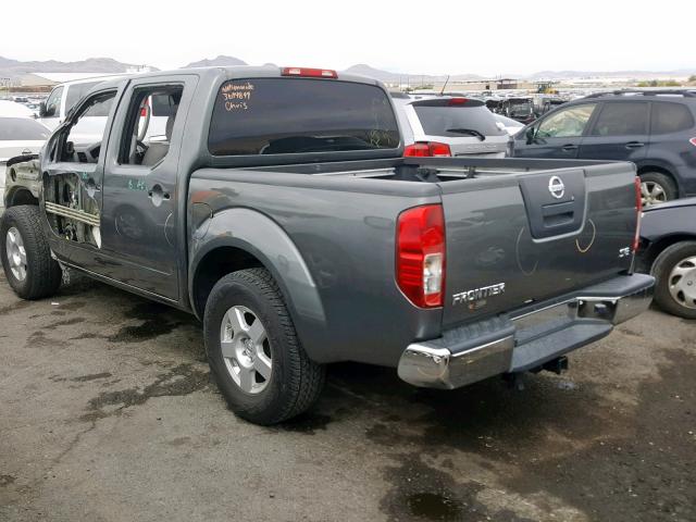 1N6AD07U16C435986 - 2006 NISSAN FRONTIER C GRAY photo 3