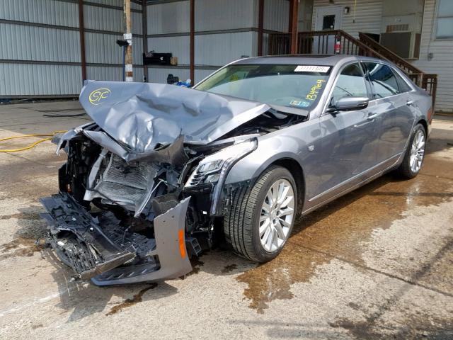 1G6KB5RS4JU134964 - 2018 CADILLAC CT6 GRAY photo 2