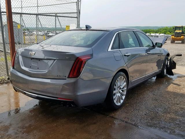 1G6KB5RS4JU134964 - 2018 CADILLAC CT6 GRAY photo 4